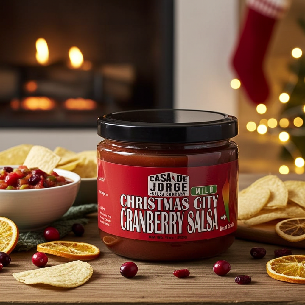 Christmas City Cranberry Salsa - Mild