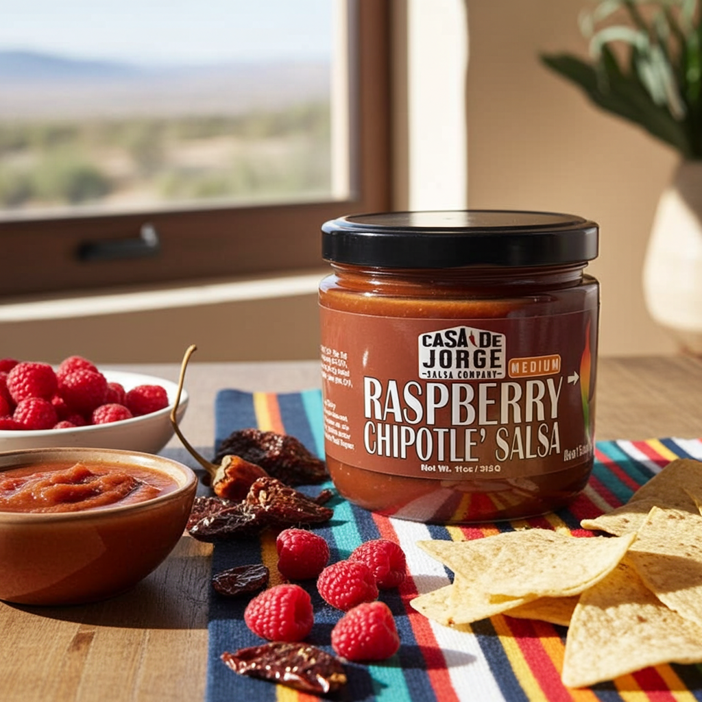 Raspberry Chipotle Salsa