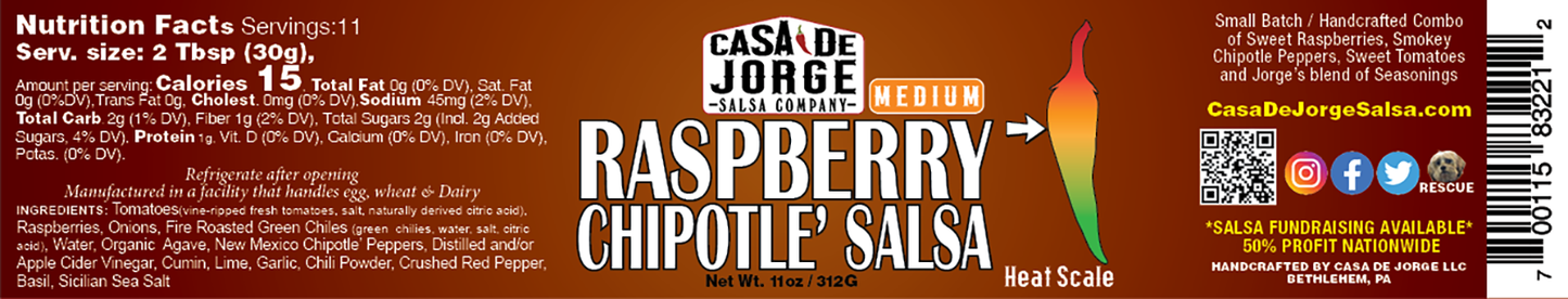 Raspberry Chipotle Salsa