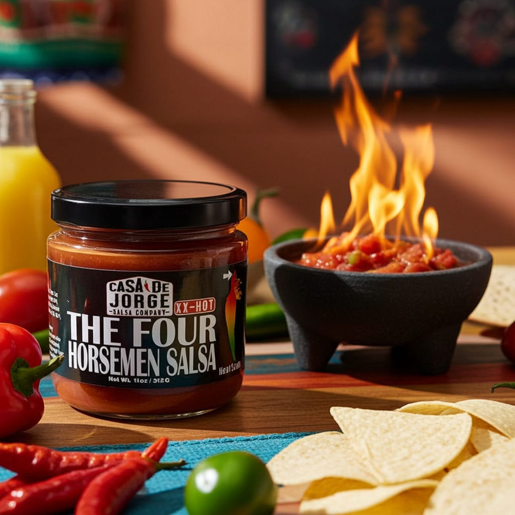 The Four Horsemen Salsa - XX-Hot