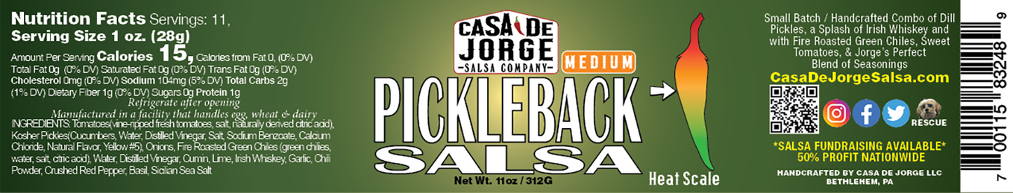 Pickleback Salsa - Medium