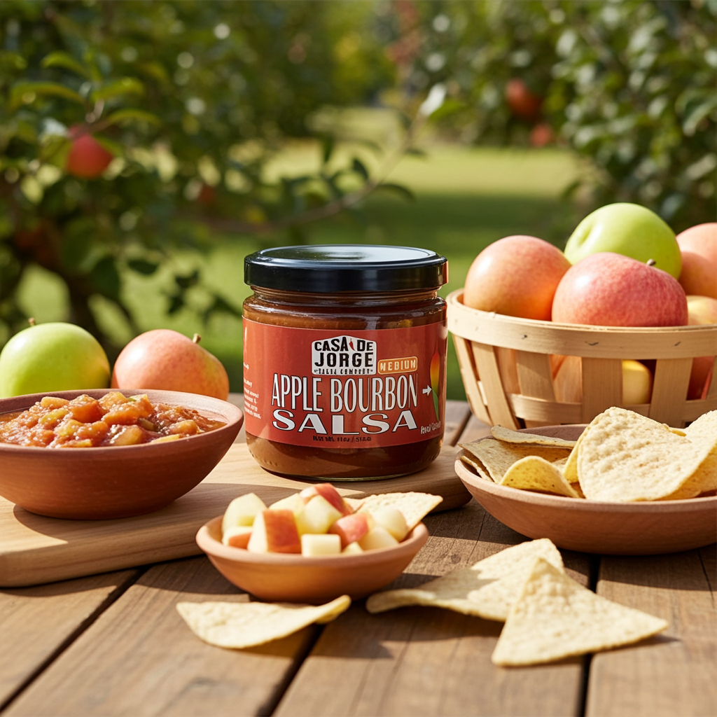 Apple Bourbon Salsa - Mild
