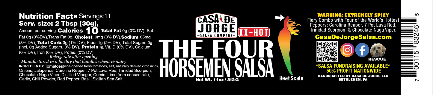 The Four Horsemen Salsa - XX-Hot