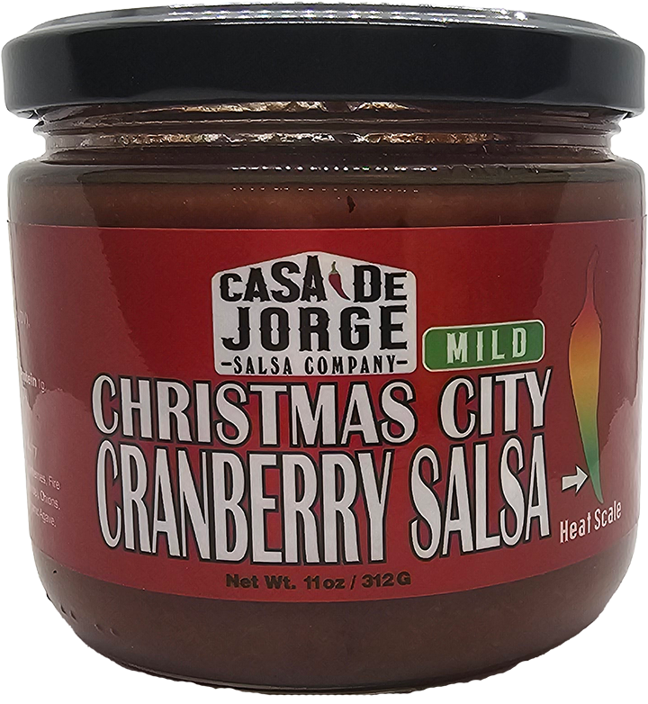 Christmas City Cranberry Salsa - Mild